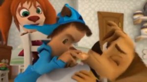 ну... ну ладно , дружочек открой ротик смотри какой вкусный пирожок | жмых | серия "день уступок"