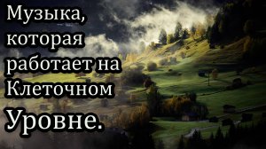 🎶 Музыка, которая работает на клеточном уровне.