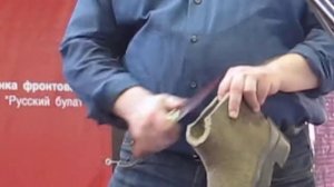 🥇Испытание ножей на канате! Выставка Клинок 2018Тестирование ножей на прочность на выставке Клинок