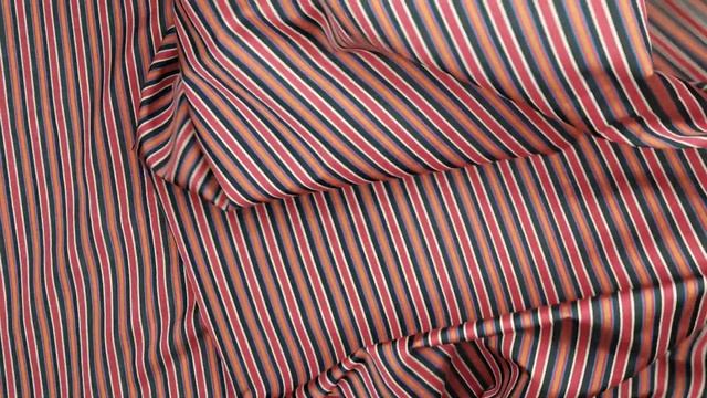 ткань плательная в разноцветную полоску Италия смотреть онлайн