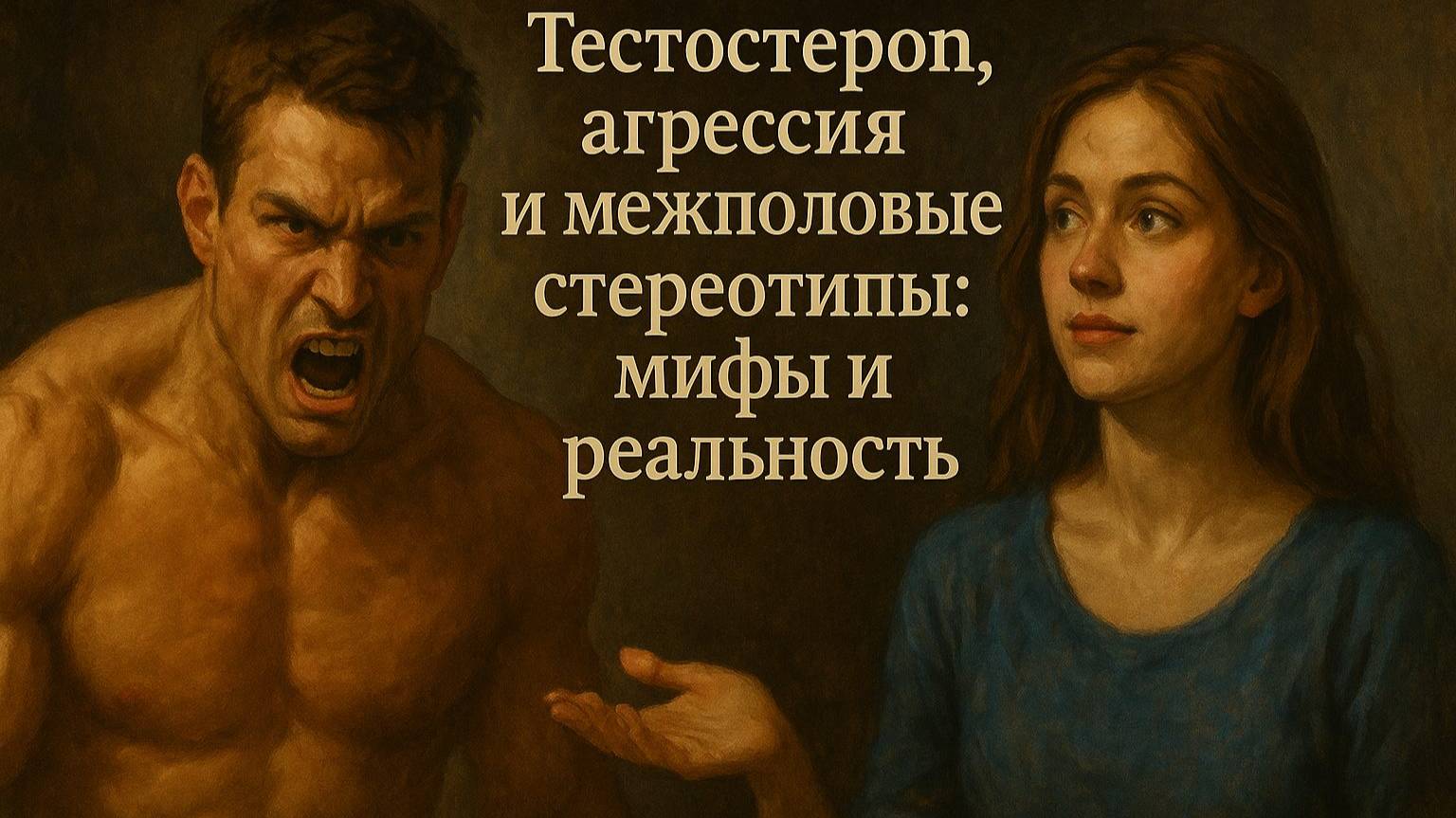 Разрушение мифа о мужской тестостероновой агрессии смотреть онлайн