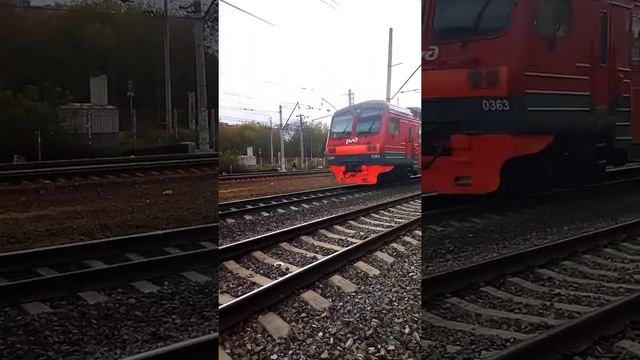 Казанское направление станция Косино ржд #ржд #поезда смотреть онлайн