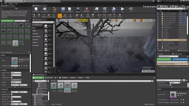Создаю хоррор игру на смартфон на Unreal Engine 4 смотреть онлайн