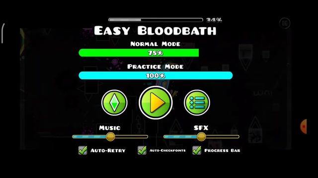 ПЕРВОЕ ВИДЕО НА КАНАЛЕ/ПРОХОЖУ ХАРД БЛУДБАФ/ГЕОМЕТРИ ДАШ