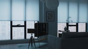 Интерьер на рассвете