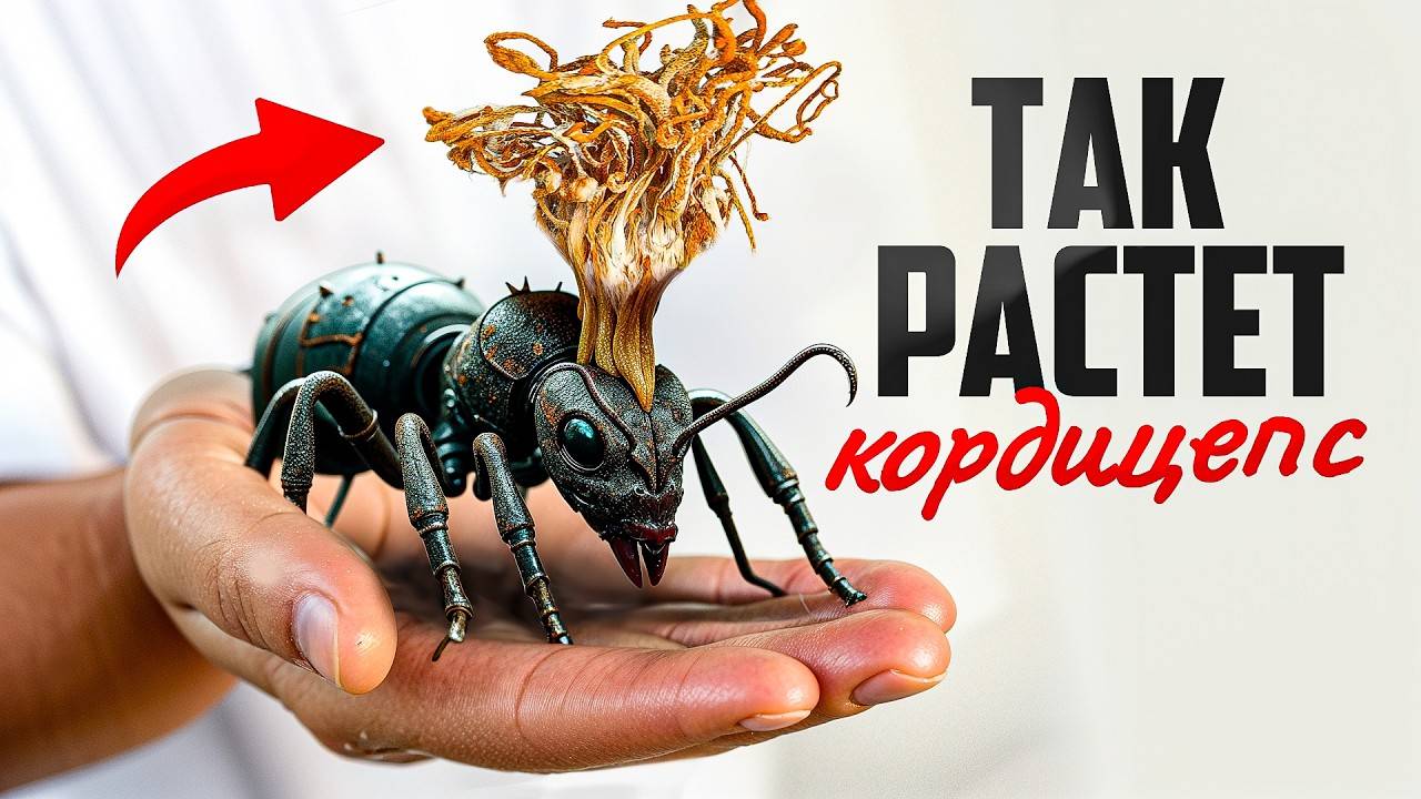 Гриб-паразит. Как растет жуткий гриб КОРДИЦЕПС? смотреть онлайн