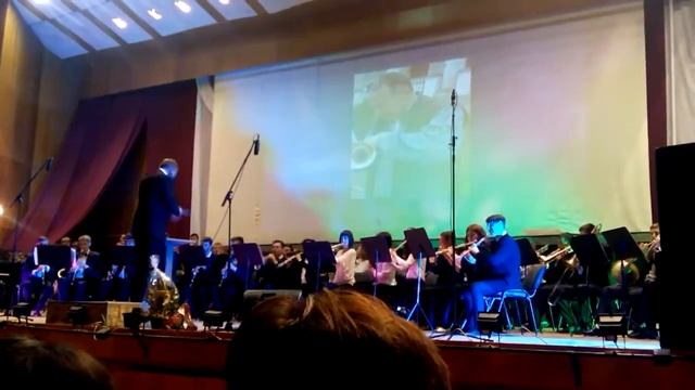 Духовой оркестр симферопольского музыкального училища. №6