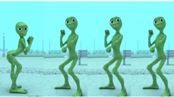 coffin dance ailien dance