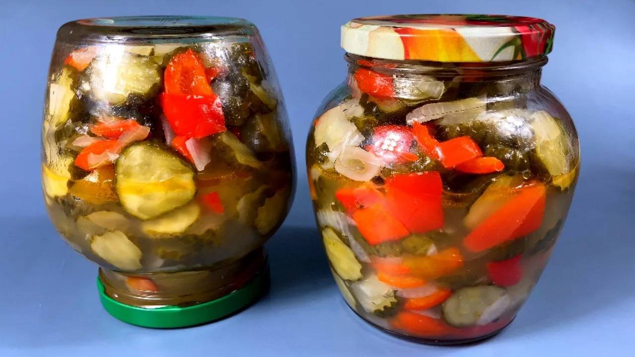 Салат из огурцов "ЛЮБИМЧИК ПУБЛИКИ"! Без СТЕРИЛИЗАЦИИ и хранится в ДОМАШНИХ УСЛОВИЯХ! смотреть онлайн