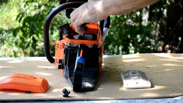 Эксплуатация китайской бензопилы Часть 1 смотреть онлайн