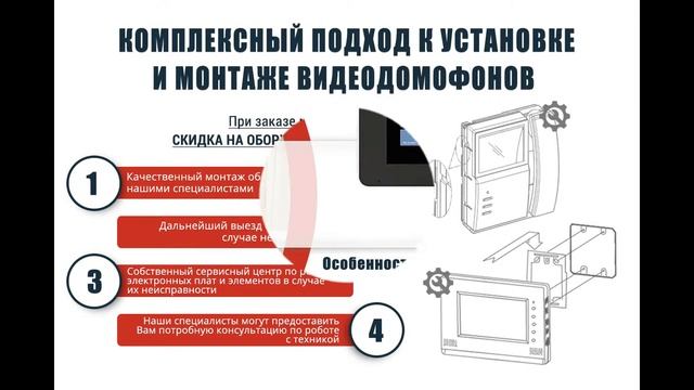 Цветной видеодомофон ARNY AVD-NG793 смотреть онлайн