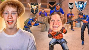 ВЕЛЯ ПРОТИВ БОТОВ СО ЗВАНИЕМ В STANDOFF 2