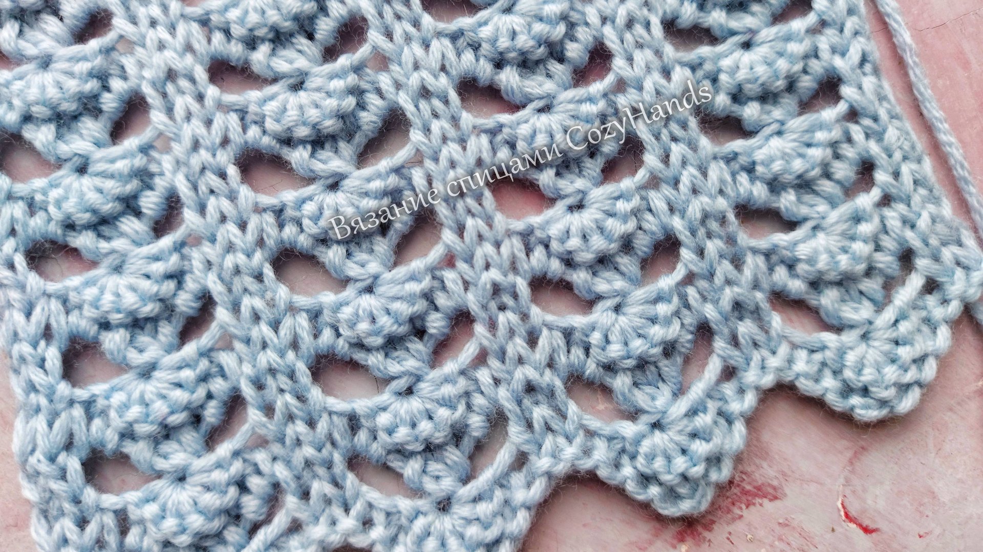 Красивый ажурный узор спицами для летних топов, туник, сарафанов / Как крючком смотреть онлайн