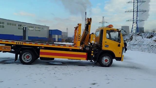 Донгфенг с КМУ эвакуатор видеообзор Dongfeng C80 C180 C120 D7 D8 D9 смотреть онлайн