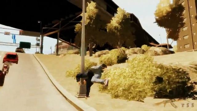 очень смешной прикол в GTA IV смотреть онлайн