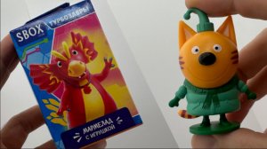 ТРИ КОТА , ТУРБОЗАВРЫ , ВСПЫШ , HOT WHEELS , открываю сюрпризы Свит Бокс