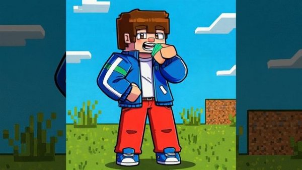 LENYACRAFT - ОН ИГРАЕТ В MINECRAFT 2025 (НОВЫЙ ТРЕК)