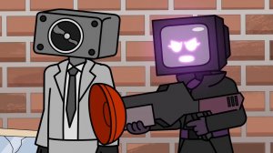 Скибиди Туалет Камерамен стал изгоем, Мультик Анимация