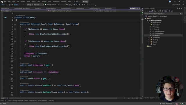 21.Introducing the Result class to the project смотреть онлайн