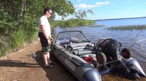 Обзор моей Лодки Флагман 360U