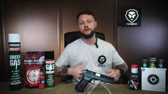 Пневматический пистолет Stalker STJR 4.5 мм (Jericho 941) Видео Обз смотреть онлайн