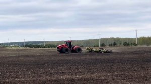 Сев ярового ячменя. Урал . Покаместная Нива.