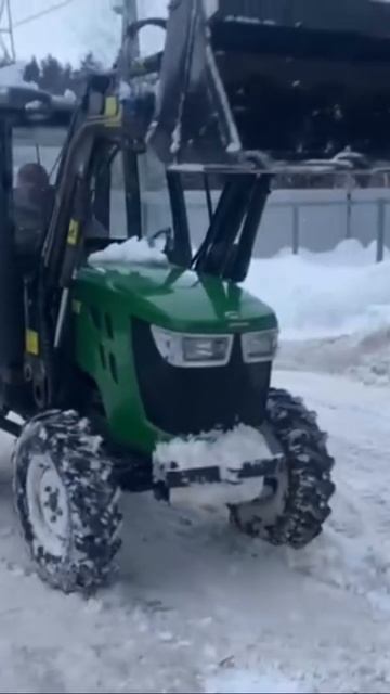 Мини-трактор Синтай / Xingtai-304 в работе. смотреть онлайн