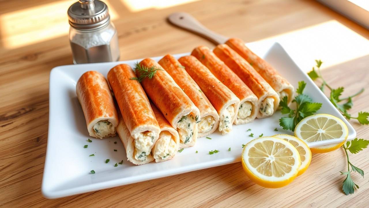 Секретный трюк: как Яйцо и Сыр превращают Крабовые палочки в нереально вкусный перекус! смотреть онлайн