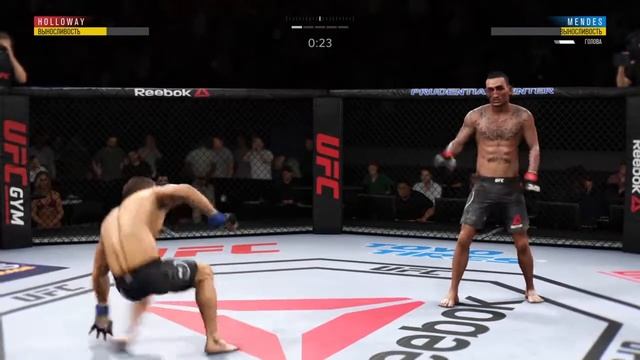 UFC 3 в  ебасосину #ps4 slim