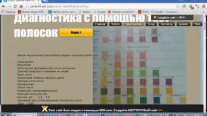 Анализ мочи с помощью тест полосок