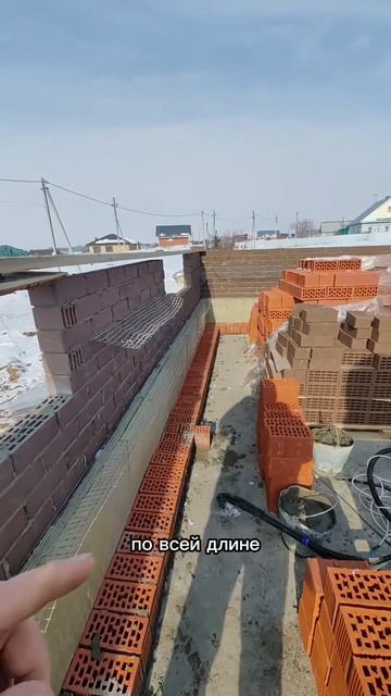 Инструкция по строительству - пирог стены кирпичного дома #reels #shorts #стройка