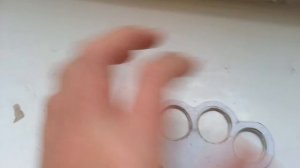 Кастет из картона