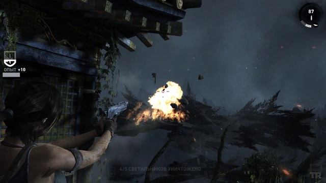 Tomb Raider 2013 Высокая   пиромания