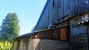 Латвия Деревня Пантелишки Ура Финиш Новая жизнь старо