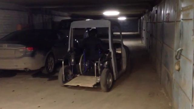 Мотоколяска для инвалидов колясочников. смотреть онлайн