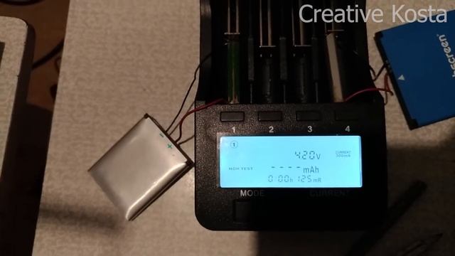 Проверка оставшейся ёмкости литий-полимерного аккумулятора с помощью LiitoKala Engineer Lii-500 смотреть онлайн