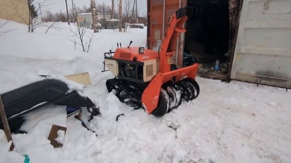 Японский снегоуборщик - ротор WADO SS105K