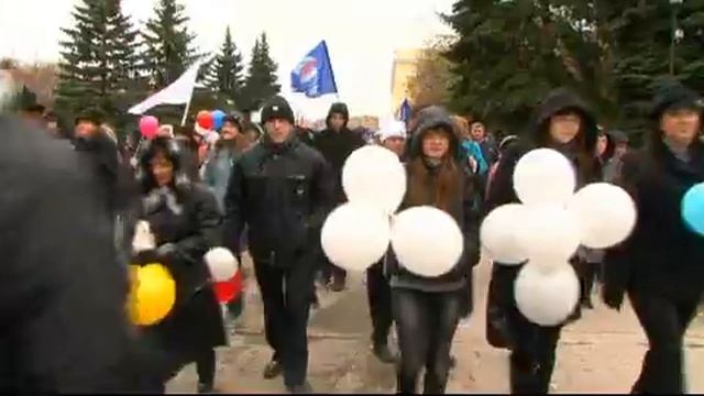 Праздничное шествие на День народного единства