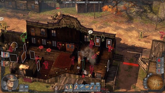 Desperados III ► Флэгстон ► Прохождение #3 [сложность: Десперадо]