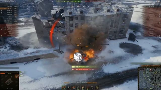 WoT приколы funny video №5 Эпичные Моменты, Вбр, Баги, ТАНКИ смотреть онлайн