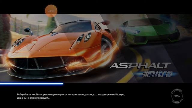 Играем в ASPHALT ( Nitro) смотреть онлайн