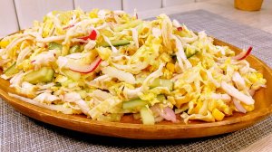 Вкуснее Салата без майонеза я не ела + лучший способ маринования куриного филе!