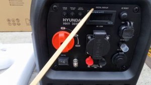 Генератор  Hyundai HHY 3050Si  - виглядає  по-новому у 2024 році