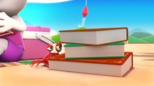 Минимульты Говорящий Том, 18 серия - Атака книжного червя| FUN! FUN! FUN! MY TALKING TOM FRIENDS