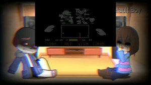 реакция на undertale временной парадокс