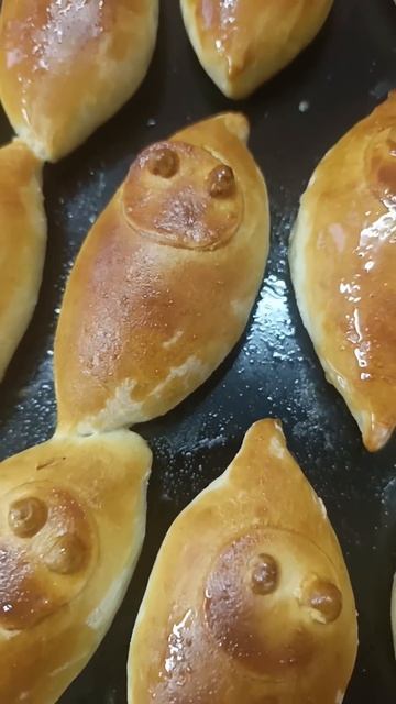 Мини пирожки с капустой,для домашних 😍 #еда #рецепты #? смотреть онлайн