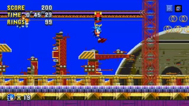 Обзор мода Launch base zone ||Sonic mania|| смотреть онлайн