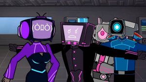 Спикервумен предала ТВ Вумен Скибиди Туалет, Анимация Мультик