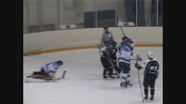 Танцы Можайских хоккеистов после забитой шайбы))