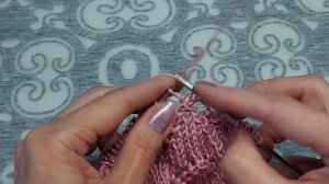 Ажурная круглая кокетка спицами. МК по узору.